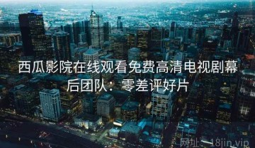 西瓜影院在线观看免费高清电视剧幕后团队：零差评好片